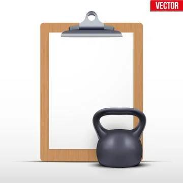 Coaching blank clipboard Stock Illustration