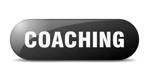 Coaching button. coaching sign. key. push button. Stock Illustration
