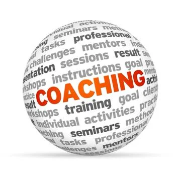Coaching Illustrazione stock