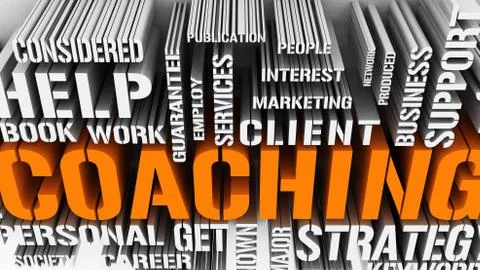 Coaching Stock Illustration