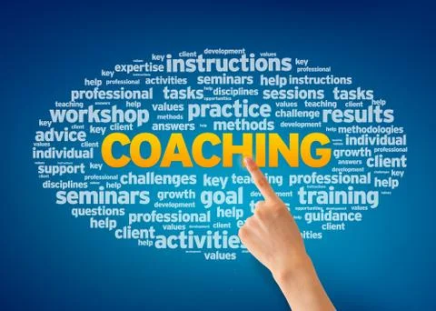 Coaching Illustrazione stock