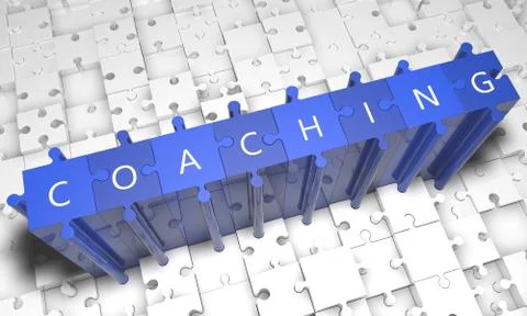 Coaching Illustrazione stock