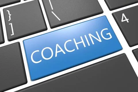 Coaching Illustrazione stock