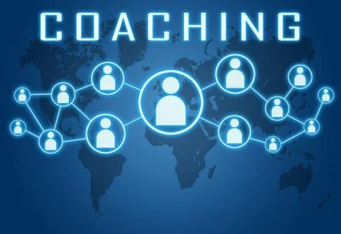 Coaching Stockillustratie