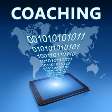 Coaching Illustrazione stock