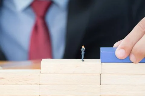 Coaching, Personal development concept Stock Photos