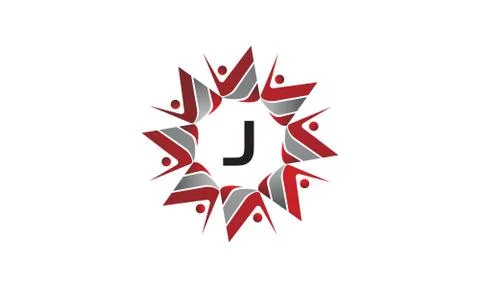 Coaching Success Continuity Initial J Stock-Illustration