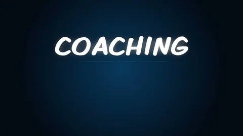 Coaching tag cloud or word cloud dynamic animation Video stock 128772354
