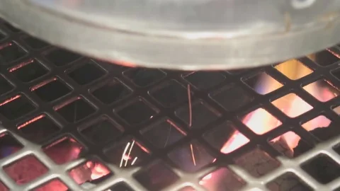 Coal burning stove Stock Footage 70541210
