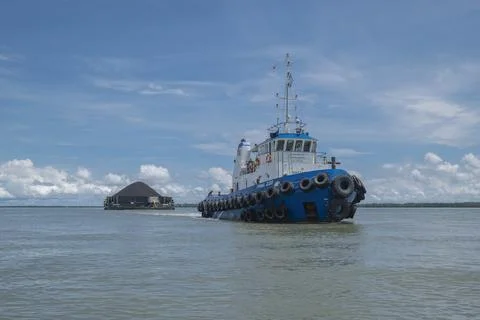 Coal Cargo Ship Stock Photos