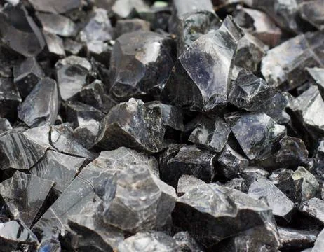 Coal closeup Foto stock