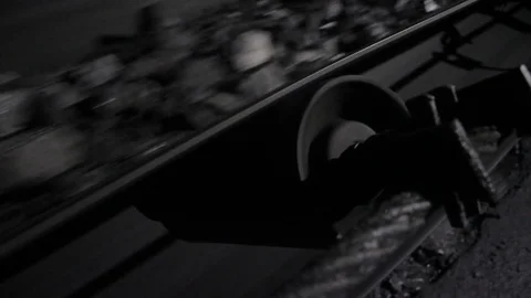 Coal conveyor Stock Footage 79107387