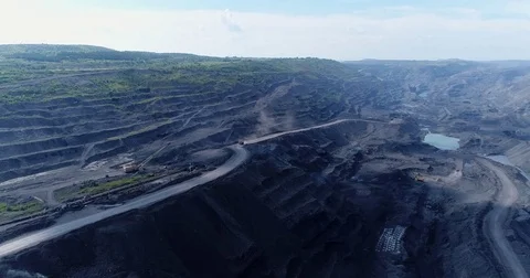 Coal cut, explosion Stock Footage 78157842