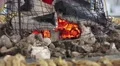 Coal Fire Burning On Mochi Stove HD HD Footage