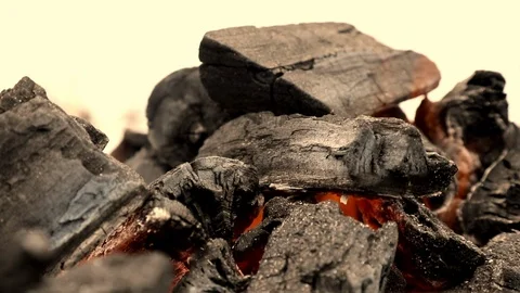 Coal fire  Stock Footage 104977373