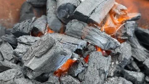 Coal fire  Stock Footage 104978113