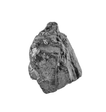 Coal isolated on white background Stock Photos