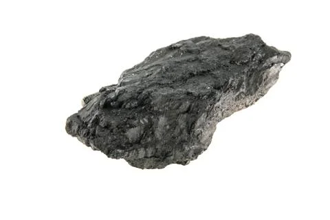 Coal isolated on white background Stock-Fotos