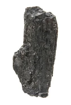 Coal isolated on white background Stock Photos