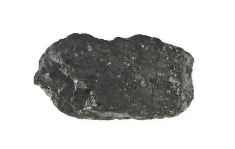 Coal isolated on white background Stock Photos