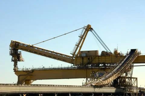 Coal loader Foto stock