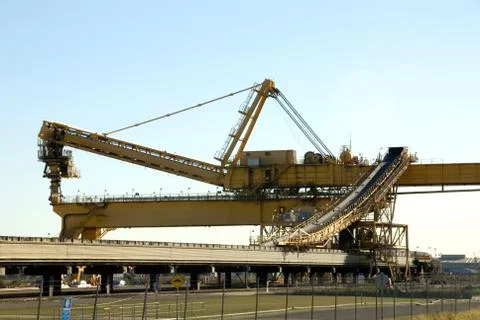 Coal Loader Foto stock