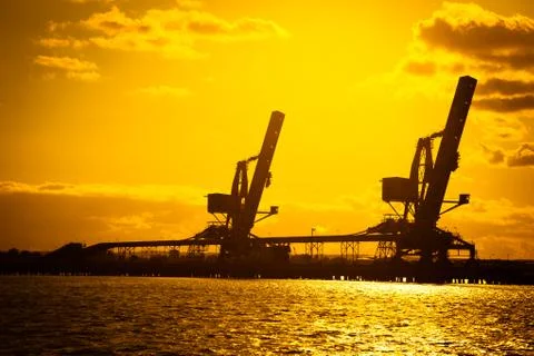 Coal loader Stock Photos