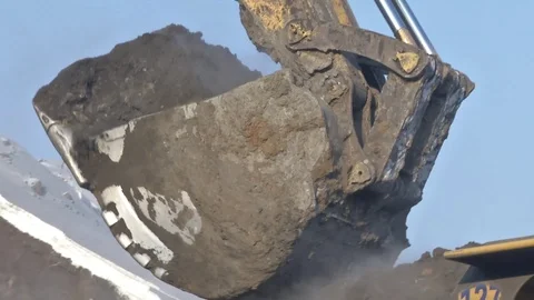 Coal loading Stock Footage 115011021