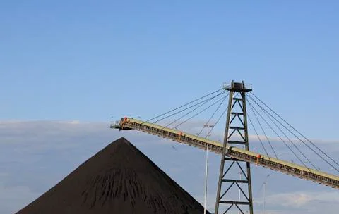 Coal Loading Machinery Stock Photos
