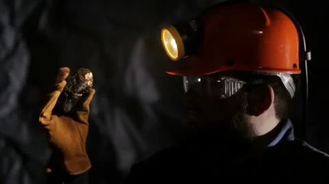 Coal miner Video stock 20492654