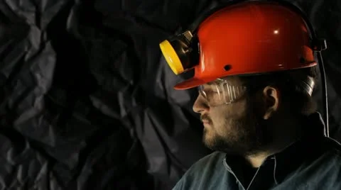 Coal miner Video stock 20492875
