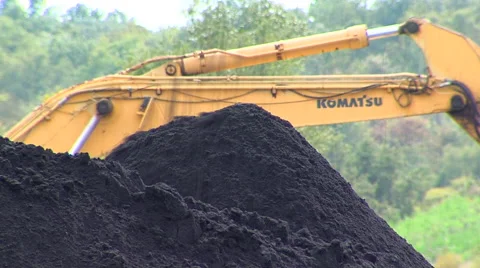 Coal Mining 9 Video stock 46552281