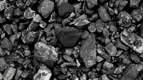 Coal mining black rock energy plant fossil fuel 库存影片 334651571