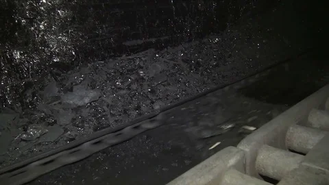 Coal mining in coal mine 스톡 동영상 72613018