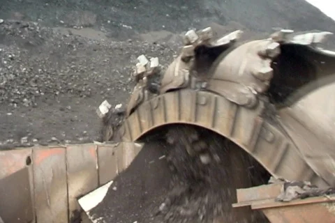 Coal mining. Video stock 398907