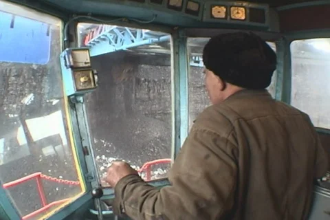 Coal mining. Video stock 399145