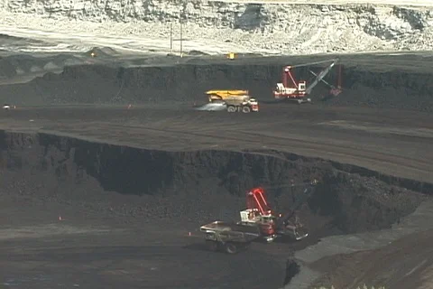 Coal Mining Stock Footage 95562841