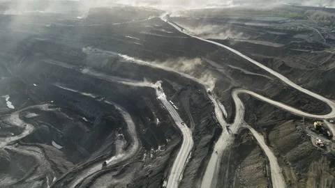 Coal mining Stock Footage 306542063