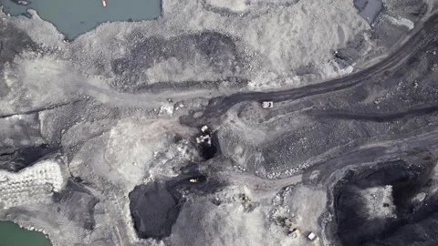 Coal mining Stock Footage 306549421