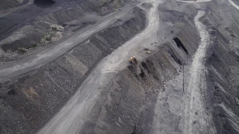 Coal mining Stock Footage 306549556