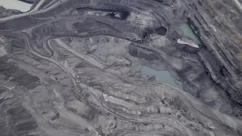 Coal mining Stock Footage 306549575