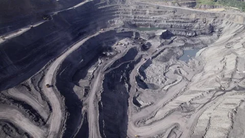 Coal mining Stock Footage 306550061