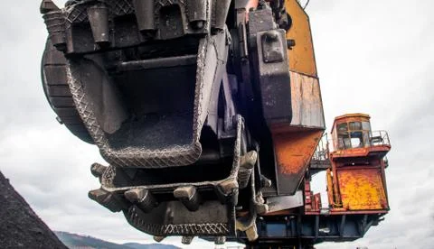 Coal mining industry Stock Photos