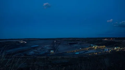 Coal Mining | Lippendorf, Leipzig | Germany Video stock 89381878