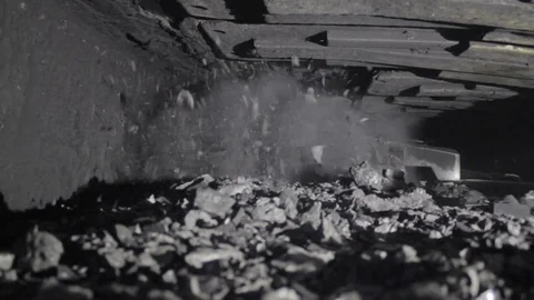 Coal mining machine 2 Video stock 79133100
