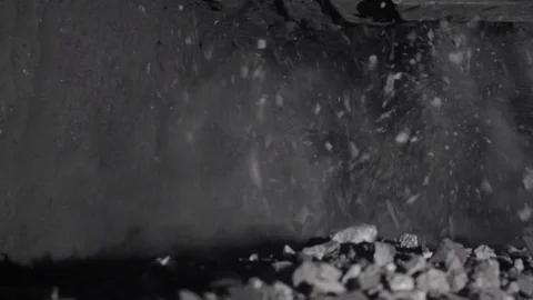 Coal mining machine Video stock 79133002