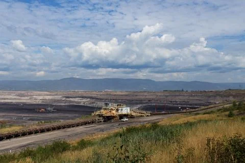 Coal mining Stock Photos