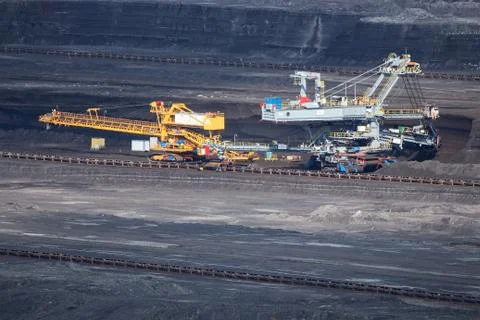 Coal mining Stock Photos