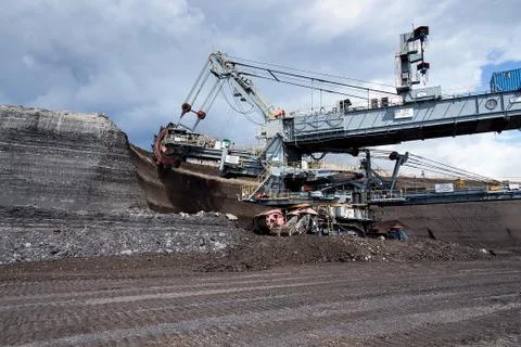 Coal mining 스톡 사진