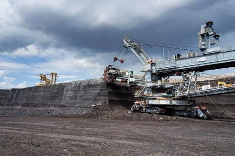 Coal mining Stock Photos